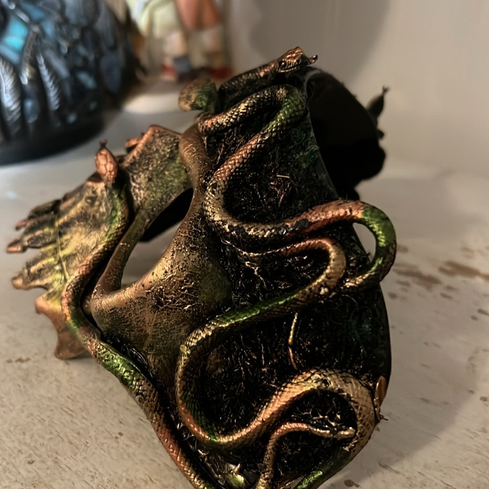Handmade Medusa snake mask Halloween cosplay - Picture 6 of 6